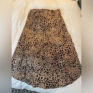 Abercrombie and Fitch Cheetah Skirt